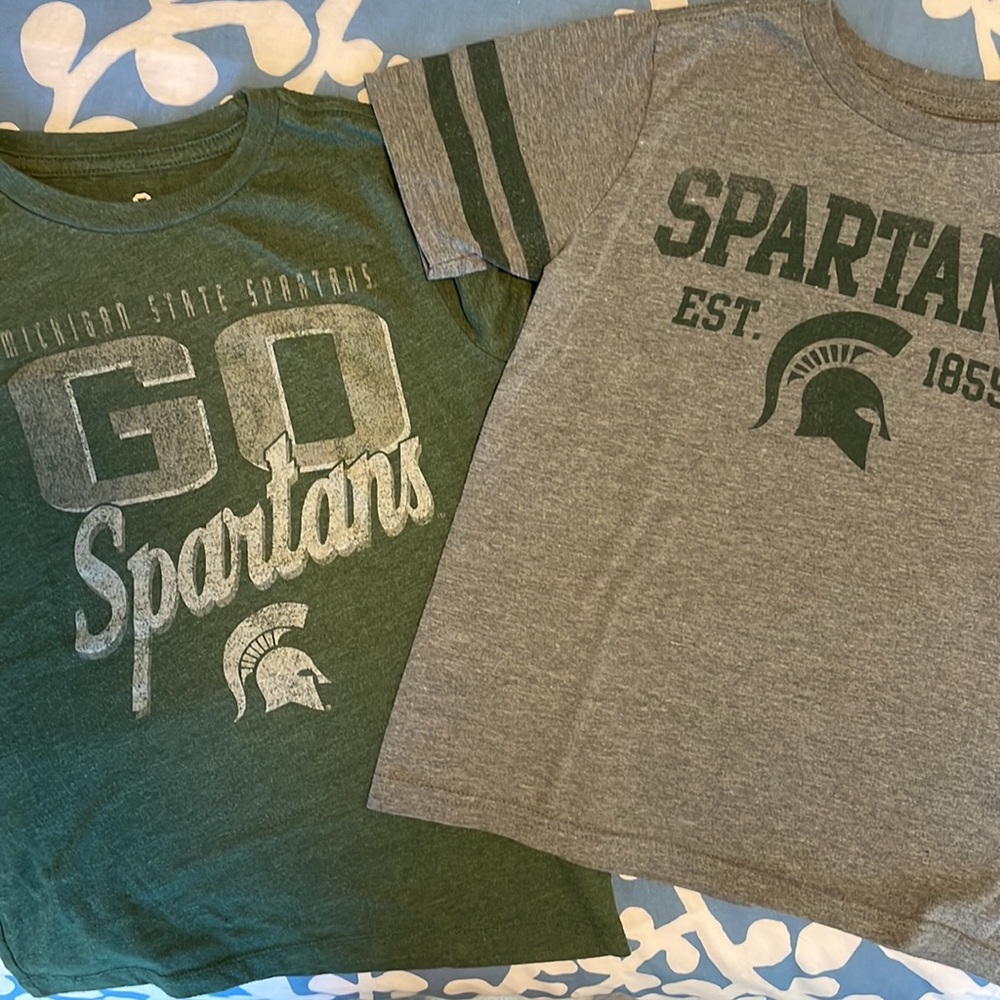 (2) MSU Spartans T-shirts